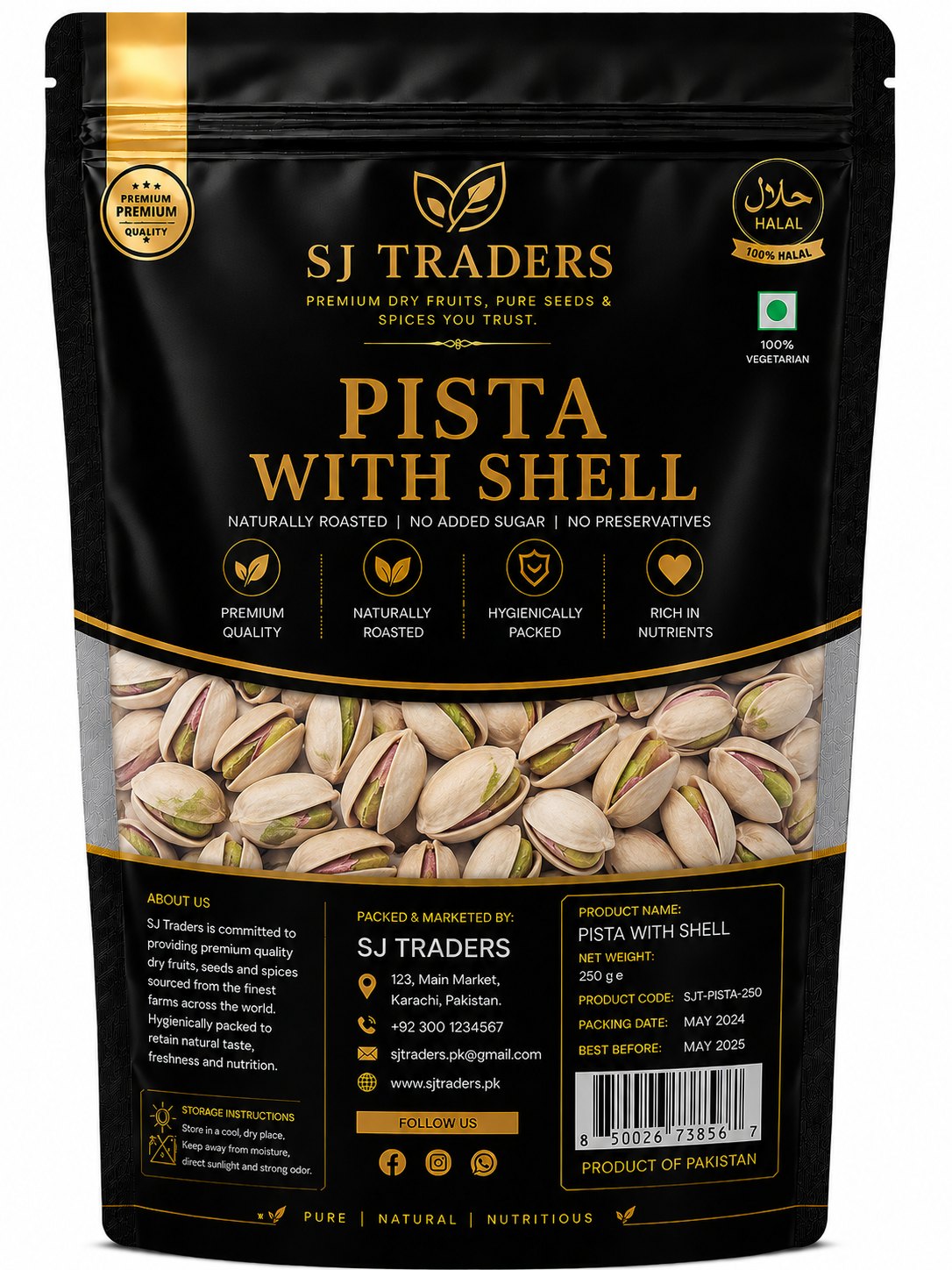 Pista With Shell