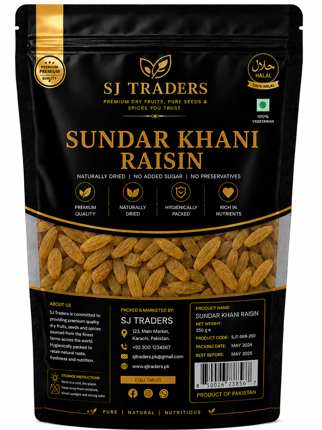 Sundar Khani Raisin